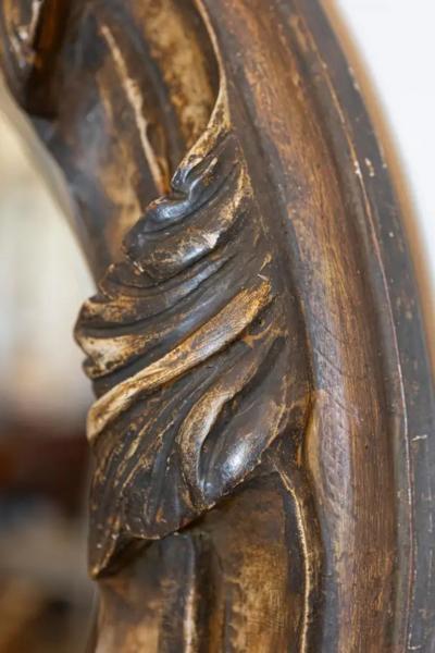 Early 20th Century Italian Renaissance Style Round Mirror