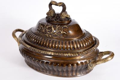 Early 20th Century Neoclassical Style Bronze Centerpieces