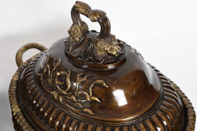Early 20th Century Neoclassical Style Bronze Centerpieces
