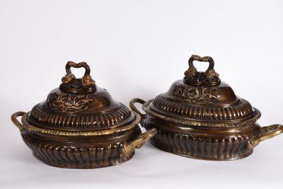 Early 20th Century Neoclassical Style Bronze Centerpieces