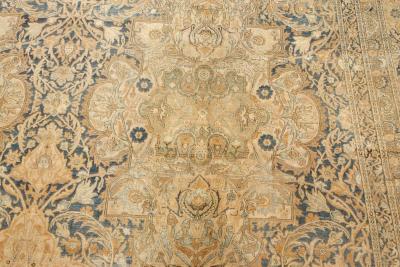 Early 20th Century Persian Kirman Handmade Wool Rug