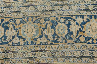 Early 20th Century Persian Tabriz Handmade Wool Rug