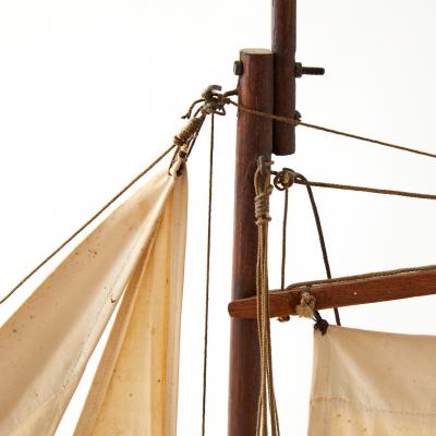 Early 20th Century Pond Boat