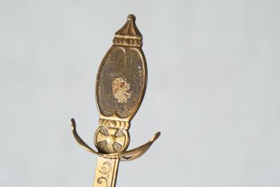 Early 20th Century Sable Shaped Letter Opener