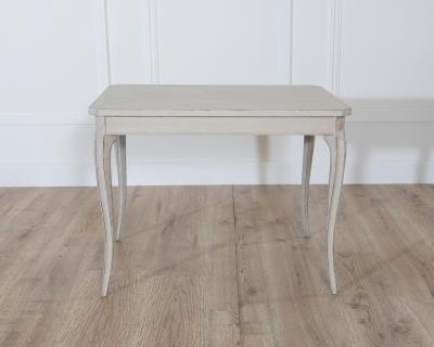 Early 20th Century Swedish Coffee Table with Graceful Cabriole Legs