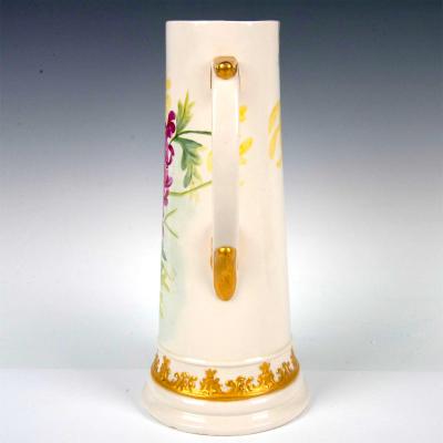 Early 20th Century Tall North American Painted Gilt Porcelain Tankard