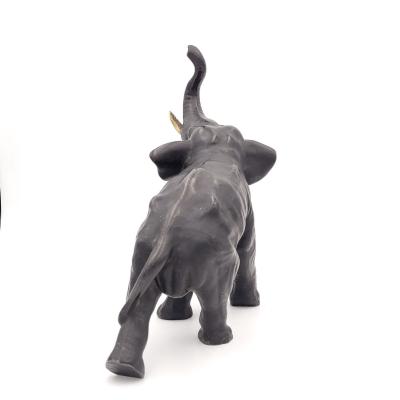 Early 20th Century Trumpeting Elephant Possibly Japan circa 1920