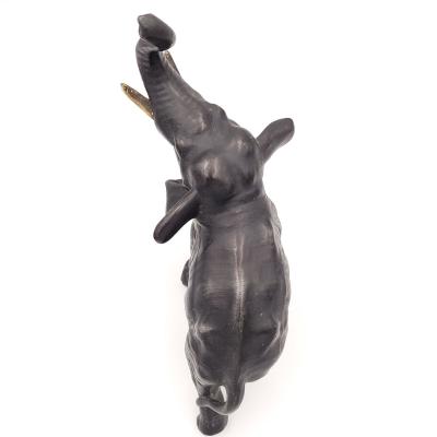 Early 20th Century Trumpeting Elephant Possibly Japan circa 1920