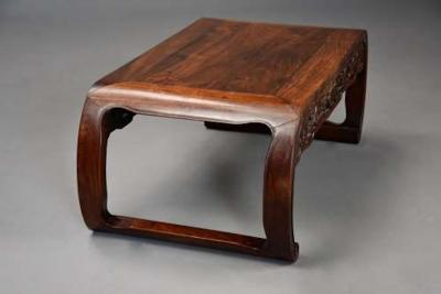 Early 20th century Chinese padouk rectangular low table