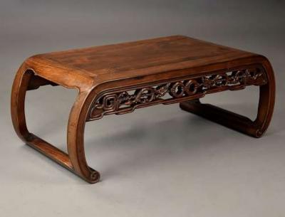 Early 20th century Chinese padouk rectangular low table