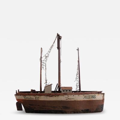 Early 20th century naive boat