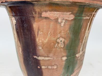 Early Anduze Jardiniere Signed by Boisset Rodier