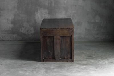 Early Antique Oak Chest in Renaissance Style 17th Century