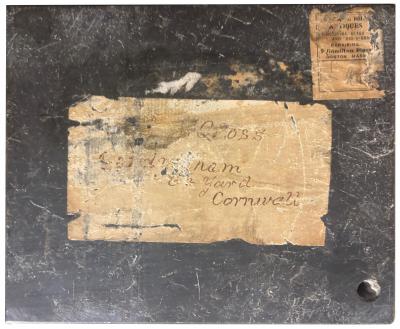 Early Celtic Stone Sculptural Headstone From Cornwall England