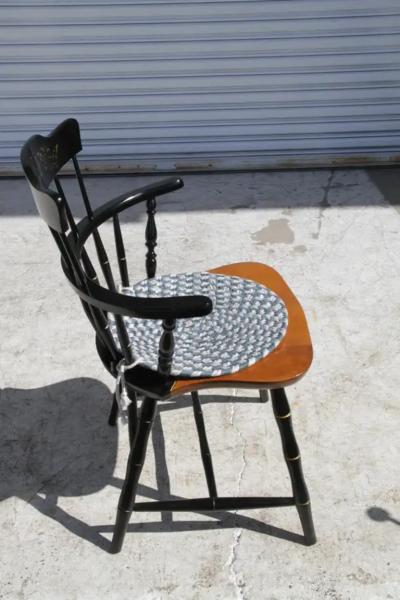 Early Chinoiserie Japanned Chair Nichols and Stone