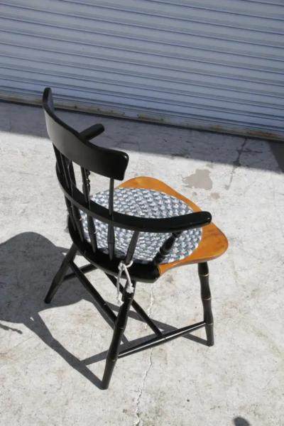 Early Chinoiserie Japanned Chair Nichols and Stone