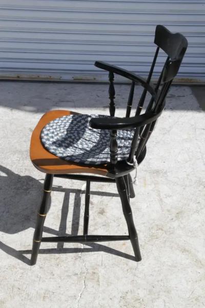 Early Chinoiserie Japanned Chair Nichols and Stone