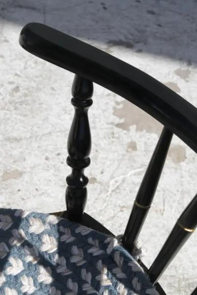 Early Chinoiserie Japanned Chair Nichols and Stone