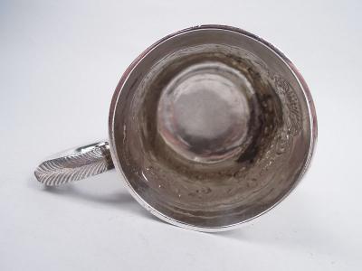 Early English Georgian Sterling Silver Mug by Tearle 1735