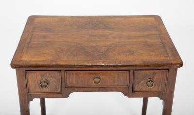 Early English Queen Ann Walnut Lowboy