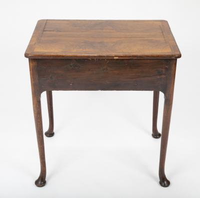 Early English Queen Ann Walnut Lowboy