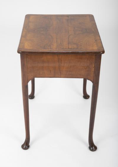 Early English Queen Ann Walnut Lowboy