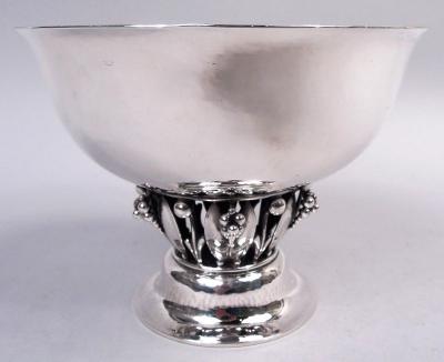 Early Georg Jensen Danish Modern Sterling Silver Bowl