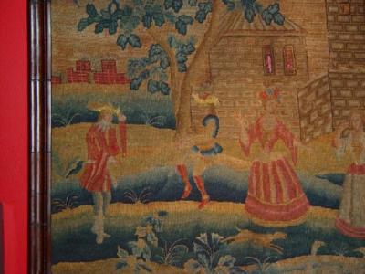 Early Georgian Needlework Picture