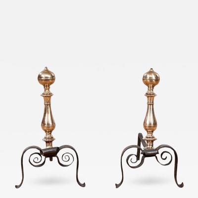 Early Italian Baroque Andirons