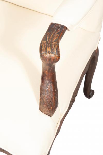 Early Louis XV Walnut Armchair