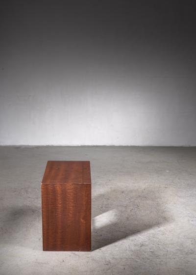 Early Minimalist Side or End Table France 1930s