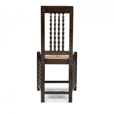 Early Modern Jugendstil Side Chair by Heinrich Vogeler circa 1910