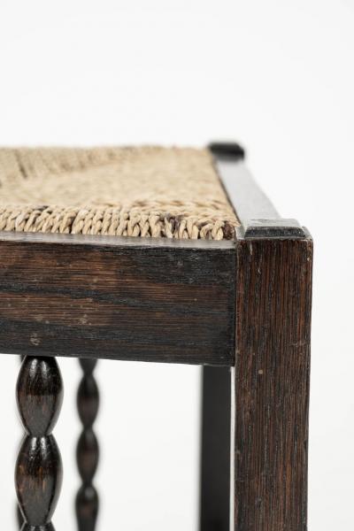 Early Modern Jugendstil Side Chair by Heinrich Vogeler circa 1910