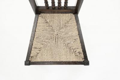 Early Modern Jugendstil Side Chair by Heinrich Vogeler circa 1910