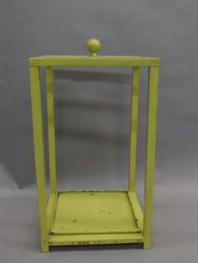 Early Modernist Umbrella Stand with Original Paint