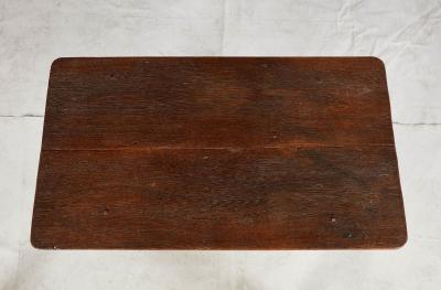 Early Oak Barley Twist Center Table