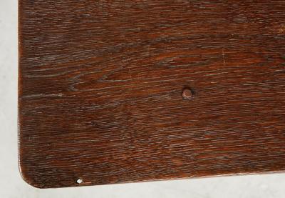 Early Oak Barley Twist Center Table