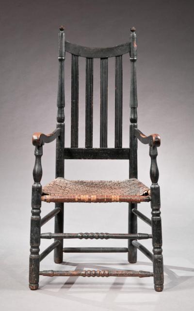Early Slat Back Armchair