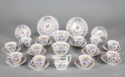Early Staffordshire Lusterware Tea Service