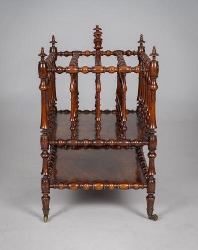 Early Victorian Mahogany Canterbury