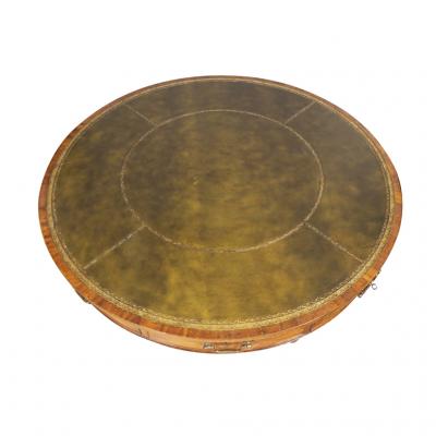 Early Victorian Mahogany Drum Table