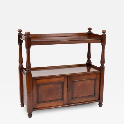 Early Victorian Mahogany Trolley c 1840