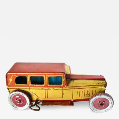 Early Vintage Chein Company All Tin Toy Wind Up Limousine American Circa 1930