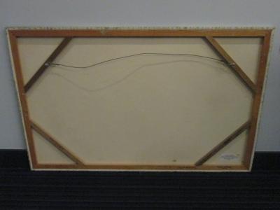 Early Work of Sylvia Hommert LA Untitled Painting