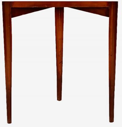 Early to Mid 19th c Shaker Attributed Demi Lune Table