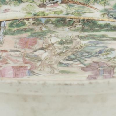 East Asian Porcelain Warming Bowl
