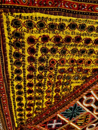 East Indian Batik Tapestry 42 x 42 