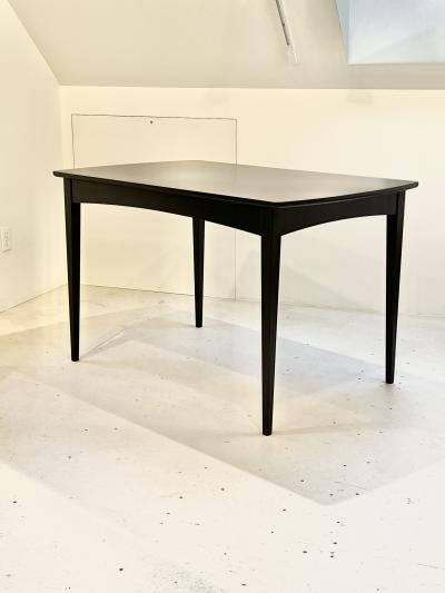 Eben Blaney Black Magic Colored Maple Desk Dining Table