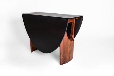 Eben Blaney Cormorant Drop Leaf Dining Table