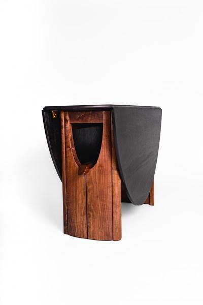 Eben Blaney Cormorant Drop Leaf Dining Table